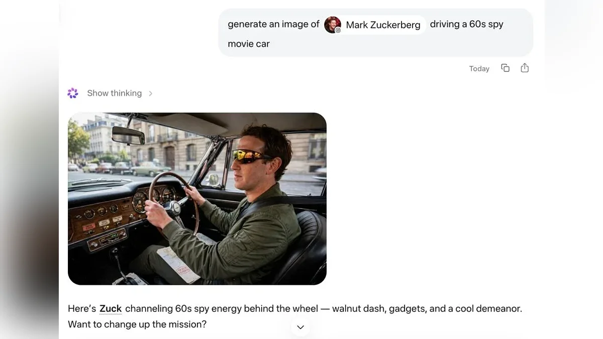 Muse Image позволяет в том числе генерировать изображения с Марком Цукербергом